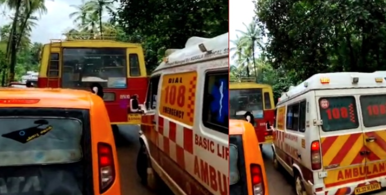 ആംബുലൻസ് ഗതാഗത കുരുക്കിൽപ്പെട്ട് മൂന്നര വയസുകാരൻ മരിച്ചു