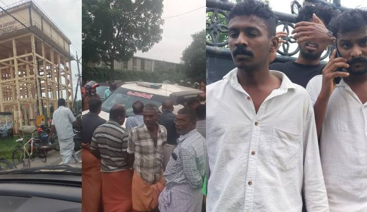 ജല അതോറിറ്റിയുടെ വാട്ടർ ടാങ്കിൽ ഇറങ്ങി യുവാക്കൾ ; കേസെടുത്ത് പോലീസ്