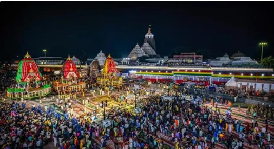 പു​രി ര​ഥ​യാ​ത്ര​യ്ക്കി​ടെ​യു​ണ്ടാ​യ തി​ര​ക്കി​ലും​പെ​ട്ട് മൂ​ന്ന് മരണം