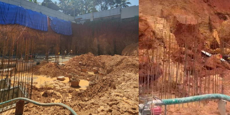 കോ​ഴി​ക്കോ​ട് മ​ണ്ണി​ടി​ഞ്ഞ് അ​പ​ക​ടം ; ഒരാൾ  കുടുങ്ങിക്കിടക്കുന്നുവെന്ന് വിവരം