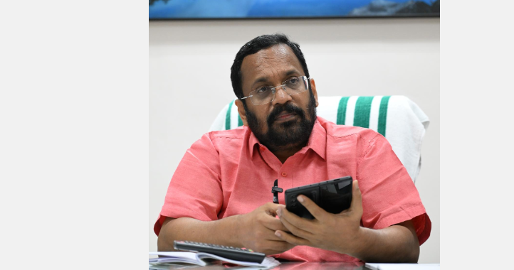 രാ​ജ്ഭ​വ​നി​ൽ ഭാ​ര​താം​ബ​യു​ടെ ചി​ത്രം ; പ്ര​തി​ക​രി​ച്ച് മ​ന്ത്രി കെ.​രാ​ജ​ന്‍