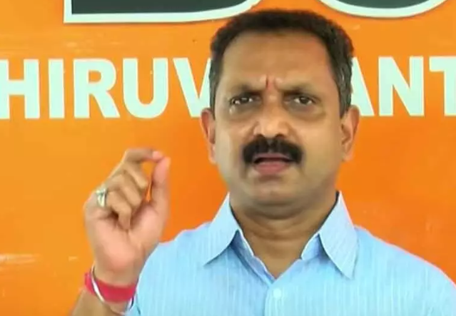മ​ന്ത്രി പ്ര​സാ​ദി​നെതിരെ  രൂക്ഷ വിമർശനവുമായി കെ.​സു​രേ​ന്ദ്ര​ൻ