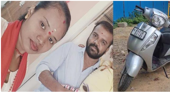 ‌ഭാ​ര്യ​യു​ടെ ത​ല വെ​ട്ടി​യെ​ടു​ത്ത് സ്കൂ​ട്ട​റി​ൽ യാ​ത്ര ; യു​വാ​വ് അറസ്റ്റിൽ