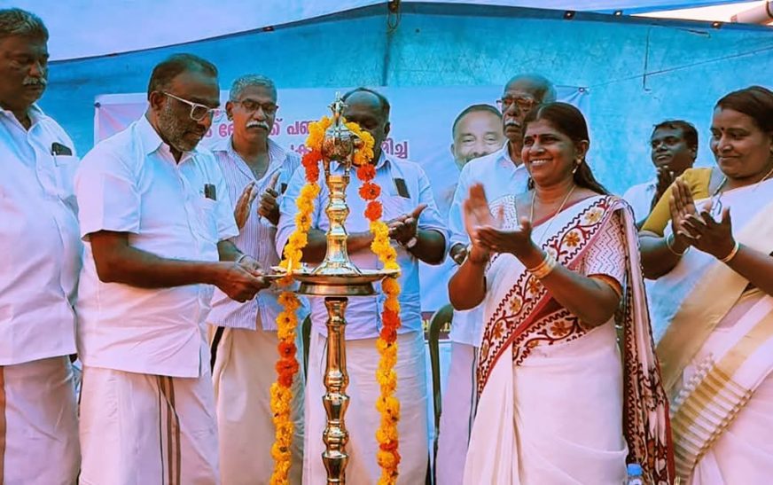 പൂവൻതുരുത്ത് ലക്ഷംവീട് കുടിവെള്ള പദ്ധതി ഉദ്ഘാടനം ചെയ്തു