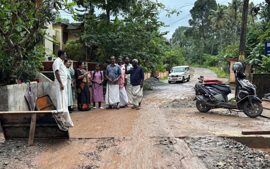 കുറിച്ചിയിൽ യുവരശ്മി കലുങ്കിന്റെ നിർമ്മാണം പൂർത്തീകരണത്തിലേക്ക്
