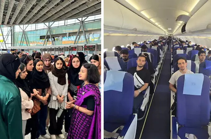 ഓപ്പറേഷന്‍ സിന്ധു;ഇറാനില്‍ നിന്നുള്ള ഇന്ത്യക്കാരുമായുള്ള ആദ്യവിമാനം ഡല്‍ഹിയിലെത്തി