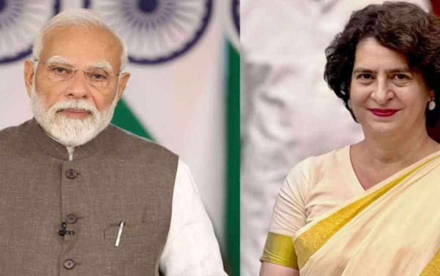 മണിപ്പൂർ സംഘർഷത്തിൽ പ്രധാനമന്ത്രിക്കെതിരെ രൂക്ഷ വിമർശനവുമായി പ്രിയങ്ക ​ഗാന്ധി