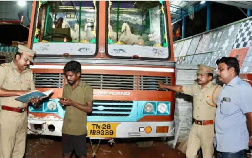 കസ്റ്റഡിയിലെടുത്ത നാഷണൽ പെര്‍മിറ്റ് ലോറി അടിച്ചുമാറ്റി വീണ്ടും ഓടി; പിടിച്ചെടുത്ത് എംവിഡി