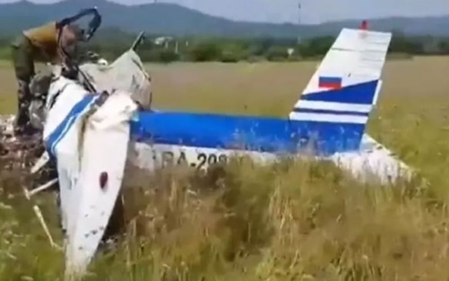 റ​ഷ്യ​യി​ലെ മോ​സ്കോ​യി​ൽ പ​രി​ശീ​ല​ന വി​മാ​നം ത​ക​ർ​ന്നു വീ​ണു