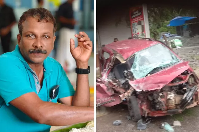 കൊല്ലത്ത് കാറും പിക്കപ്പും കൂട്ടിയിടിച്ച് പോലീസ് ഉദ്യോഗസ്ഥന് ദാരുണാന്ത്യം