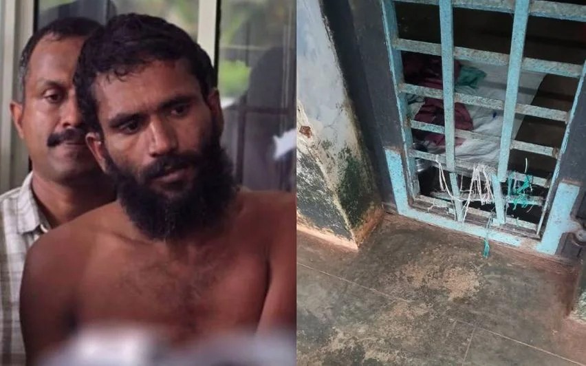 കണ്ണൂരിൽ ഗോവിന്ദച്ചാമി കിടന്ന സെല്ലിന്റെ ചിത്രം പുറത്ത്