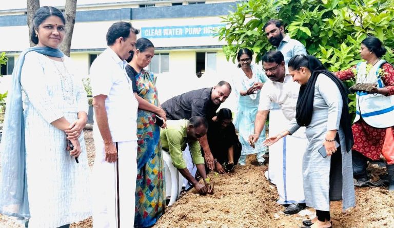 മരട് നഗരസഭയിൽ പൂ കൃഷിക്ക് തുടക്കം