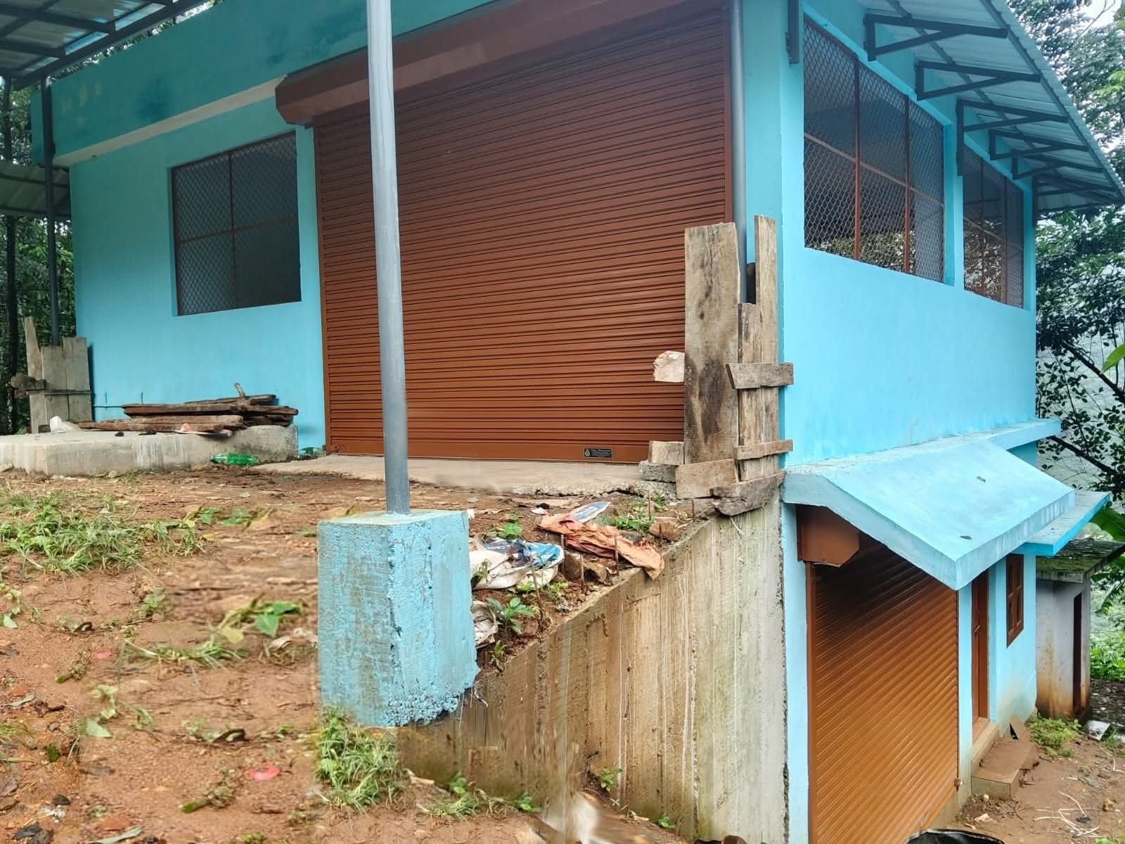 കൂട്ടിക്കൽ ഗ്രാമപഞ്ചായത്തിലെ എം.സി.എഫിന്റെ നിർമാണം പുരോഗമിക്കുന്നു