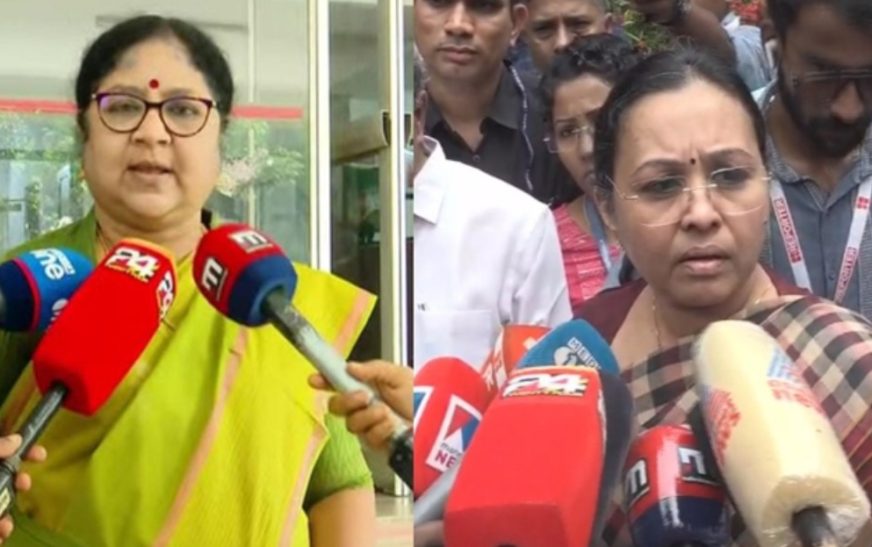 ആരോഗ്യവകുപ്പ് മന്ത്രി വീണ ജോർജിന് പിന്തുണയുമായി മന്ത്രി ആർ ബിന്ദു