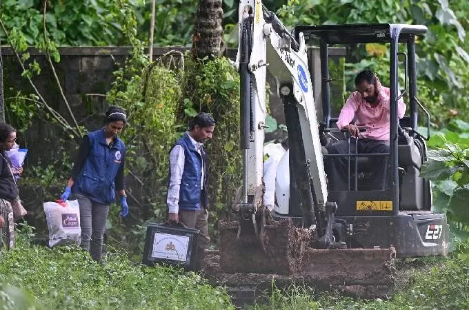 ധർമ്മസ്ഥല കേസ്; രണ്ടാം ദിവസത്തെ തിരച്ചിലിലും ഒന്നും കണ്ടെത്താനാകാതെ അന്വേഷണ സംഘം