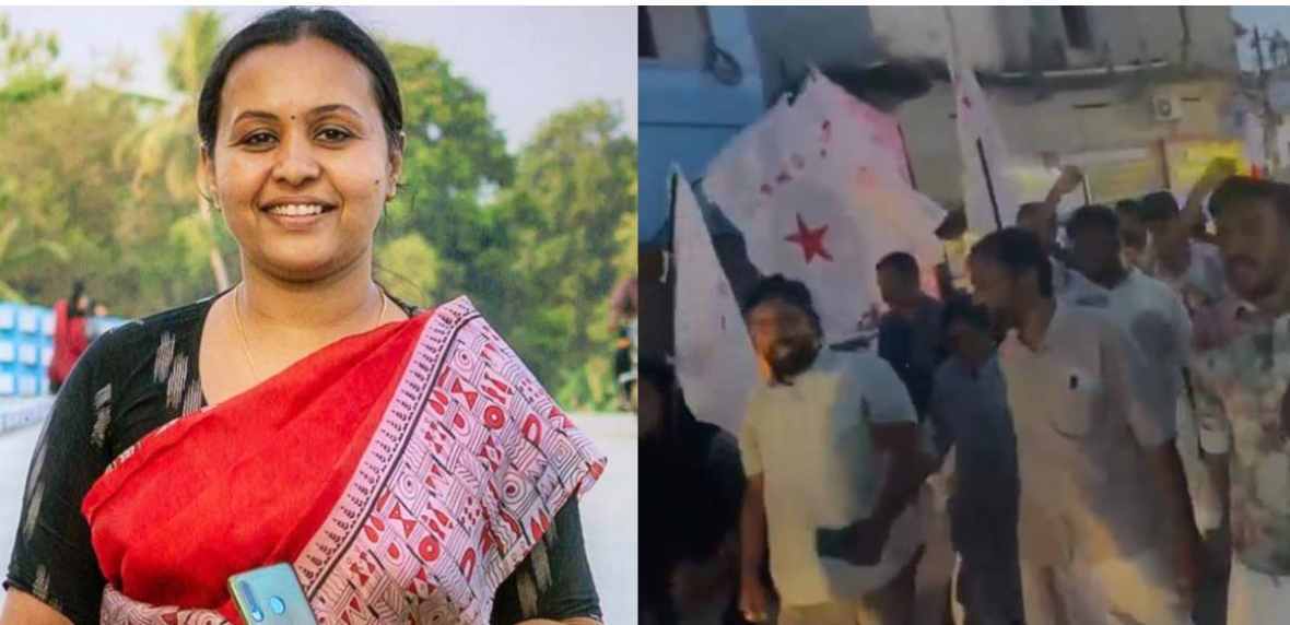 മന്ത്രി വീണാ ജോർജിന് പിന്തുണയുമായി ഡിവൈഎഫ്‌ഐ പത്തനംതിട്ട ജില്ലാ നേതൃത്വം