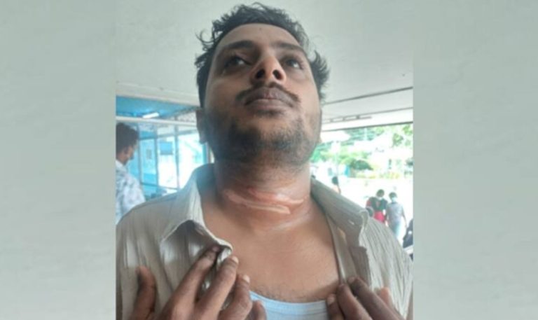 ഇന്‍റര്‍നെറ്റ് കേബിള്‍ പൊട്ടിവീണ് കഴുത്തിൽ കുടുങ്ങി, അധ്യാപകന് പരിക്കേറ്റു, സംഭവം ആലപ്പുഴയിൽ