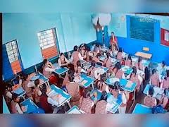 മധ്യപ്രദേശിൽ ക്ലാസ്റൂമിന്റെ സീലിങ് തകർന്ന് വിദ്യാർഥിക്ക് പരിക്ക്