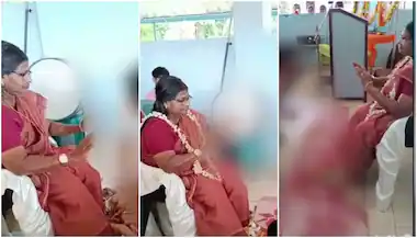 തൃശ്ശൂരിലും ‘പാദപൂജ’, കുട്ടികളെക്കൊണ്ട് അധ്യാപികയുടെ കാൽ കഴുകിച്ചതായി പരാതി