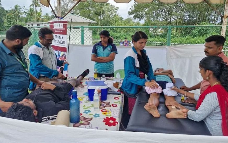 പരുക്കേറ്റ കായിക താരങ്ങൾക്ക് ആശ്വാസമായി ഭാരതീയ ചികിത്സാ വകുപ്പും സ്പോർട്സ് ആയുർവേദ വിഭാഗവും