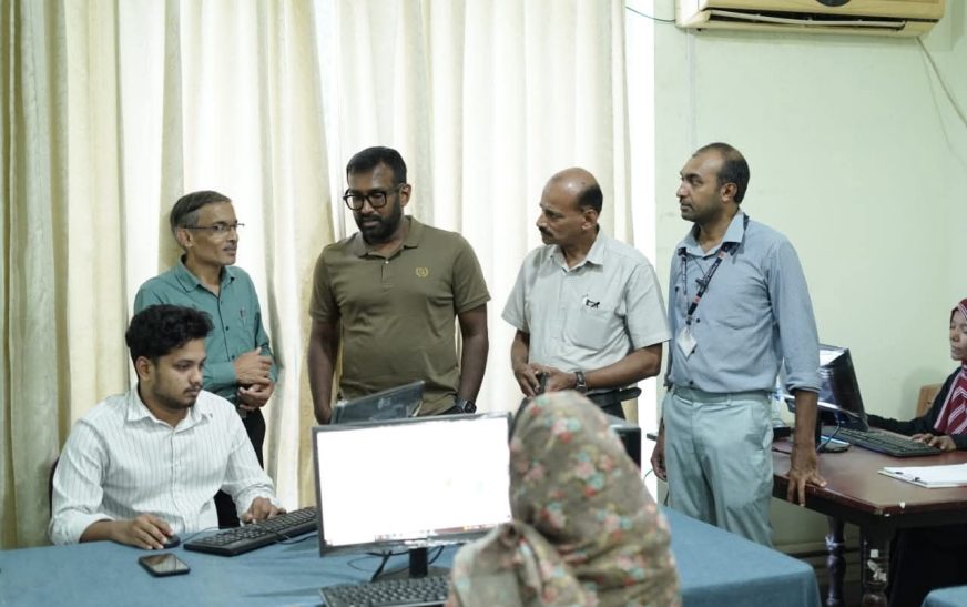 കേന്ദ്ര ഹജ്ജ് കമ്മിറ്റി ചീഫ് എക്‌സിക്യൂട്ടീവ് ഓഫീസർ  ഹജ്ജ് കമ്മിറ്റി ഓഫീസ് സന്ദർശിച്ചു