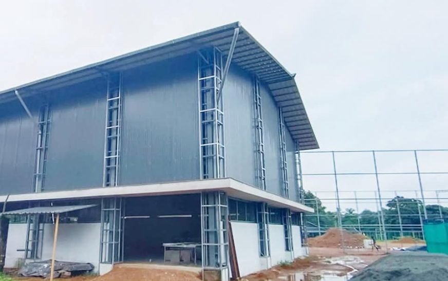 ഇറുമ്പയം പെരുന്തട്ട് സ്റ്റേഡിയം നിർമാണം അവസാനഘട്ടത്തിൽ