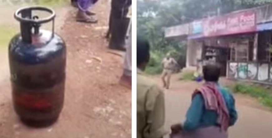 നെടുമങ്ങാട് മാണിക്യപുരത്ത് ​ഗ്യാസ് സിലിണ്ടർ പൊട്ടിത്തെറിച്ച് ഒരാൾക്ക് ദാരുണാന്ത്യം