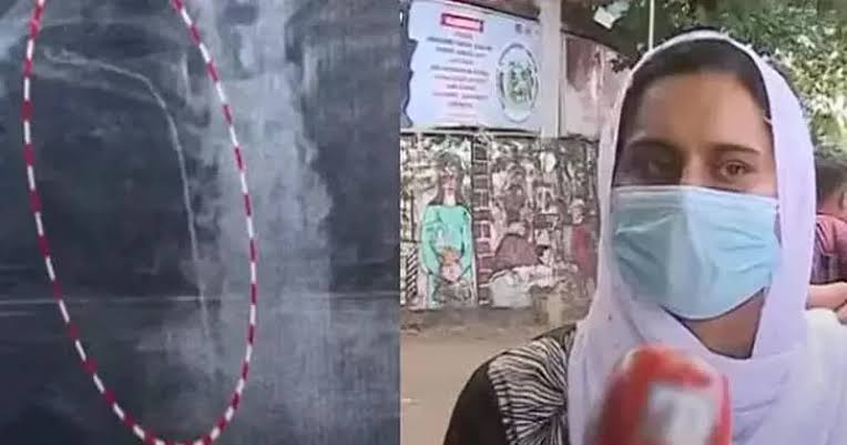 നെഞ്ചില്‍ ട്യൂബ് കുടുങ്ങിയ സംഭവം;ഡോക്ടർക്കെതിരെ പോലീസിൽ പരാതി