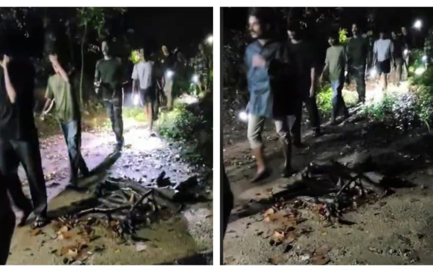 യുവാക്കൾ തത്തേങ്ങാലം വനത്തിൽ കുടുങ്ങിയ സംഭവം; കേസെടുത്ത് വനം വകുപ്പ്