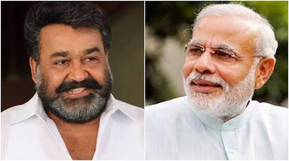പ്രധാനമന്ത്രിക്ക് പിറന്നാൾ ആശംസയുമായി മോഹൻലാൽ 