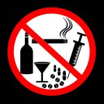 no alcohol, no drugs, sign