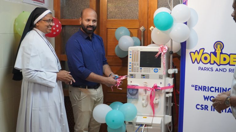 Dialyser unit donated by Wonderla 2