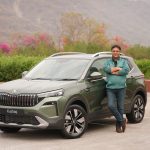 Mr. Ashish Gupta, Brand Director, Škoda Auto India with the New Kushaq Prestige