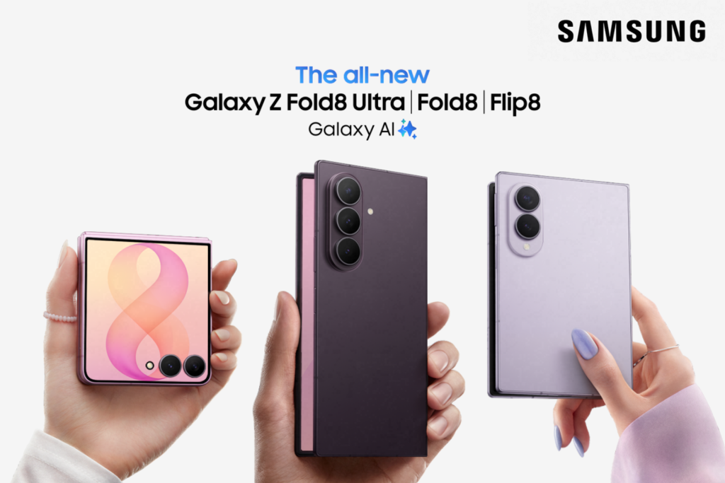 Samsung Launches 8th Generation of Foldables